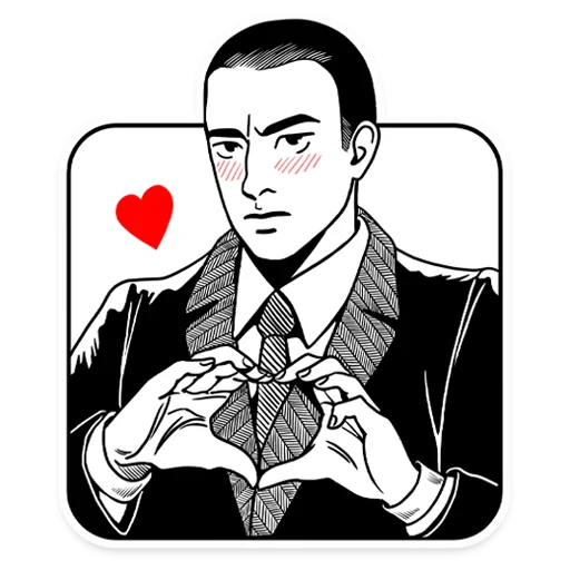  – стикер для Telegram