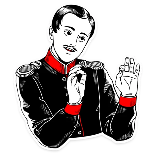 – стикер для Telegram