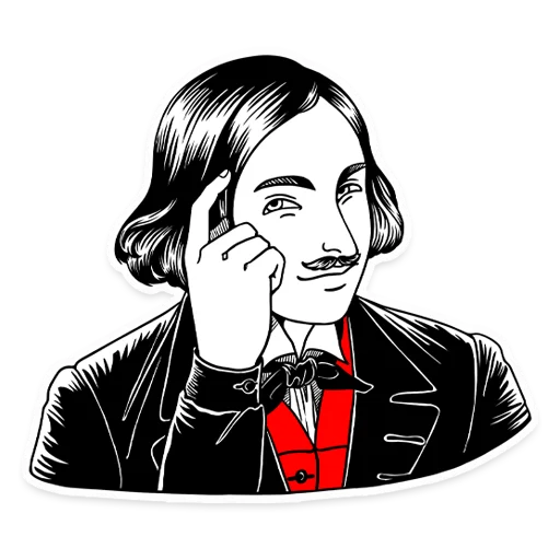  – стикер для Telegram
