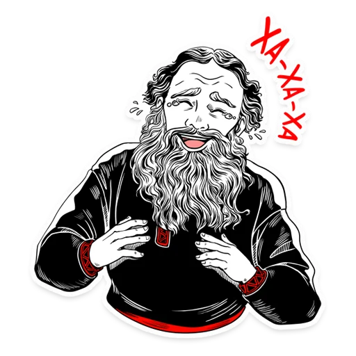  – стикер для Telegram