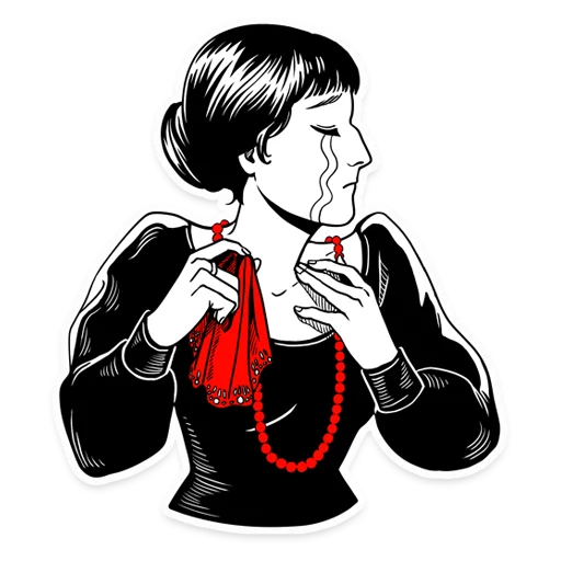  – стикер для Telegram