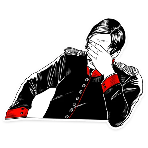  – стикер для Telegram