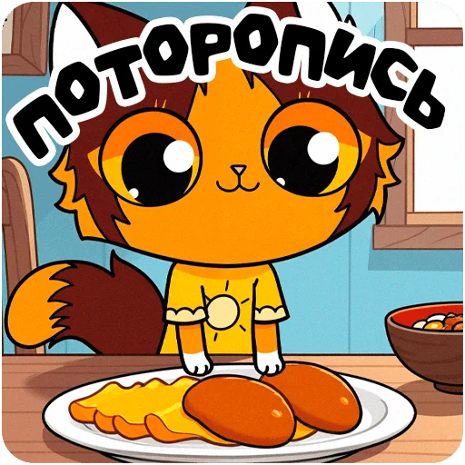  – стикер для Telegram