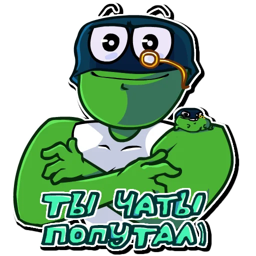  – стикер для Telegram
