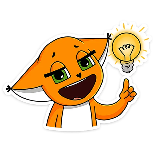  – стикер для Telegram