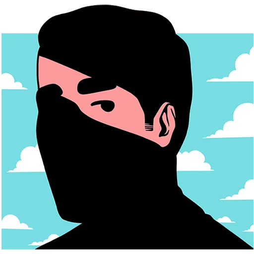  – стикер для Telegram