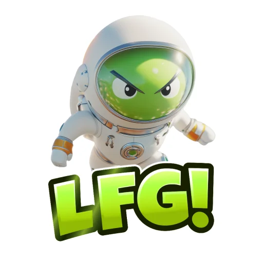  – стикер для Telegram