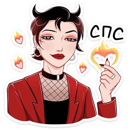  – стикер для Telegram