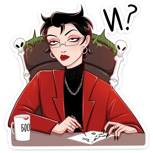  – стикер для Telegram