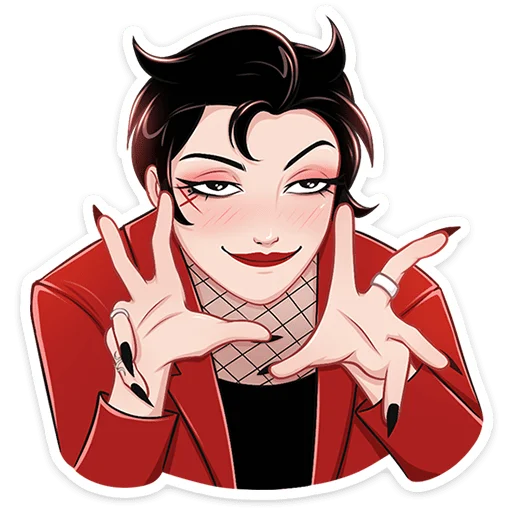  – стикер для Telegram