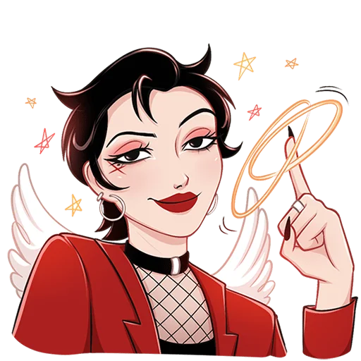  – стикер для Telegram