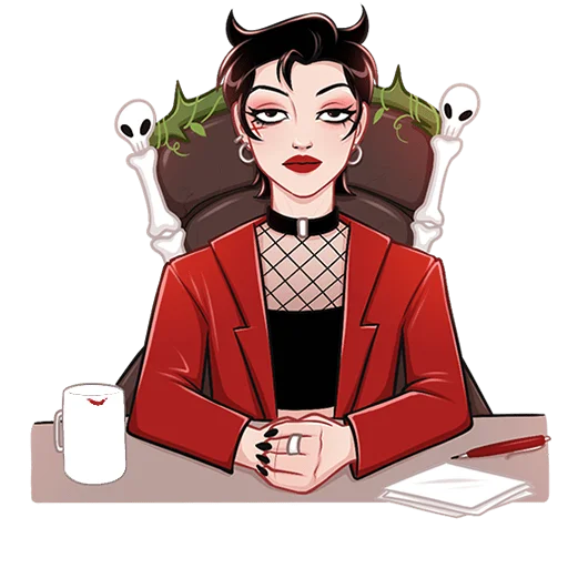  – стикер для Telegram