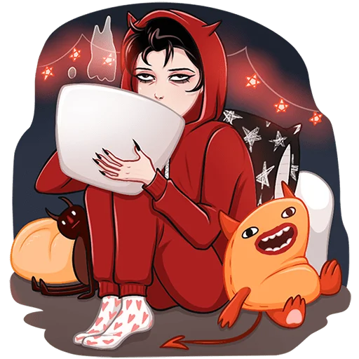 – стикер для Telegram