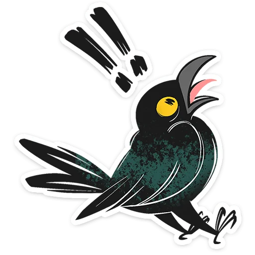  – стикер для Telegram
