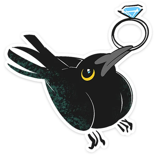  – стикер для Telegram