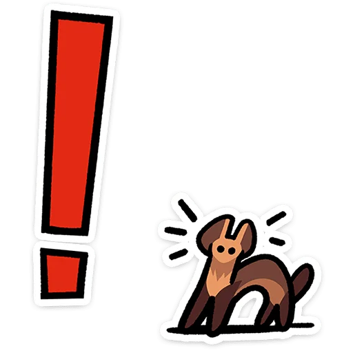  – стикер для Telegram