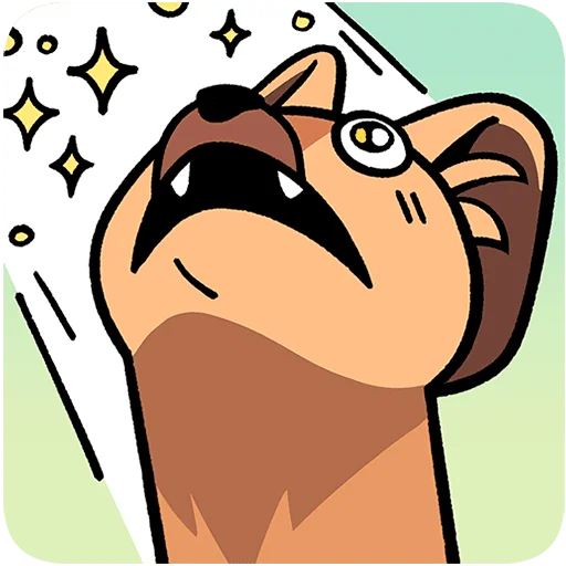  – стикер для Telegram