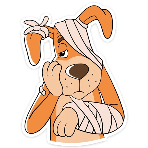  – стикер для Telegram