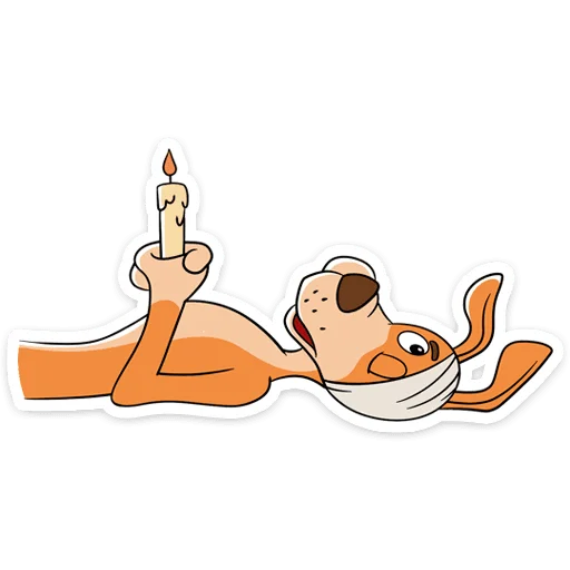  – стикер для Telegram