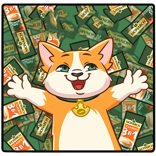  – стикер для Telegram