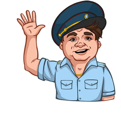  – стикер для Telegram
