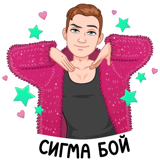  – стикер для Telegram