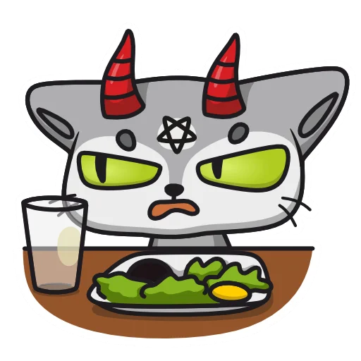  – стикер для Telegram