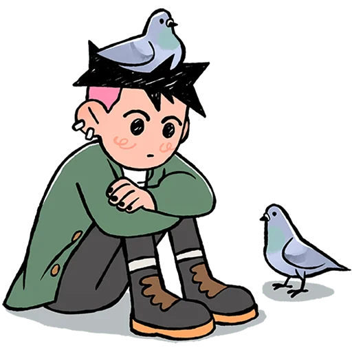 – стикер для Telegram