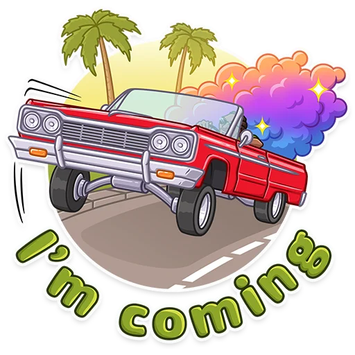  – стикер для Telegram