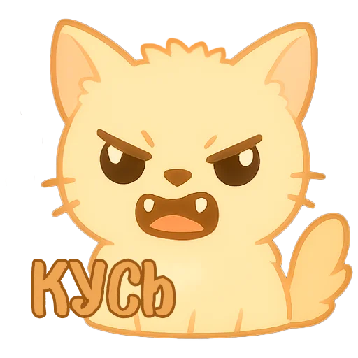  – стикер для Telegram