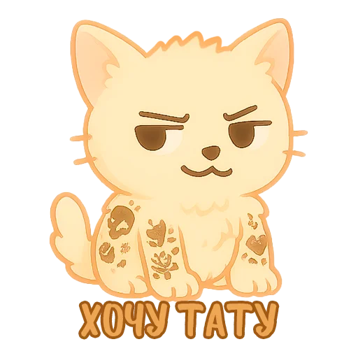  – стикер для Telegram