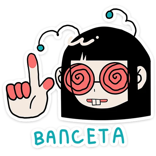  – стикер для Telegram