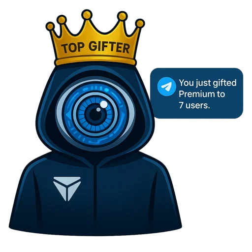  – стикер для Telegram