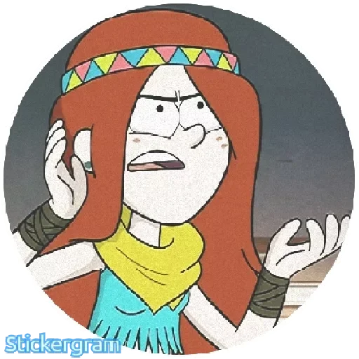  – стикер для Telegram