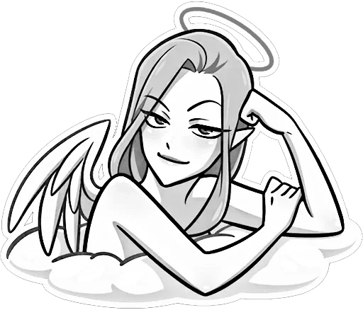 – стикер для Telegram