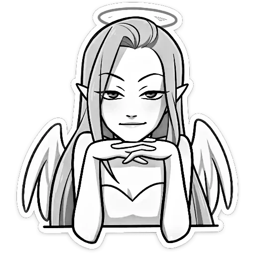  – стикер для Telegram