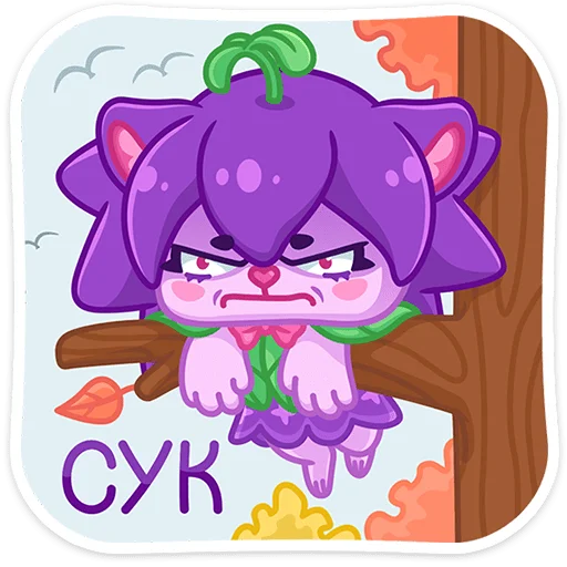  – стикер для Telegram