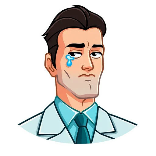  – стикер для Telegram