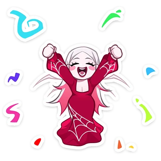  – стикер для Telegram