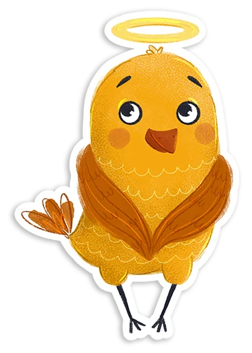  – стикер для Telegram
