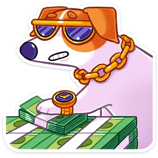  – стикер для Telegram