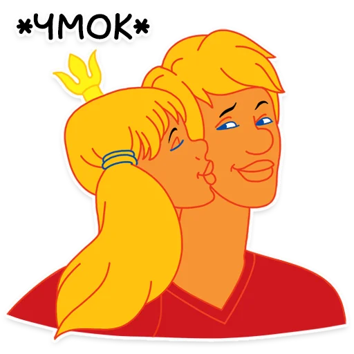  – стикер для Telegram