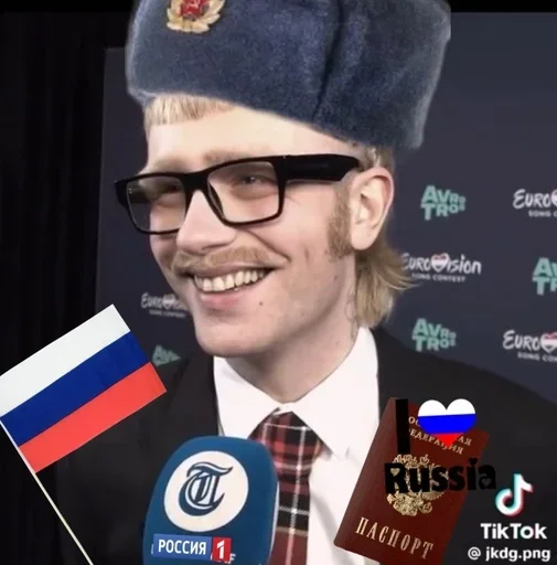 – стикер для Telegram