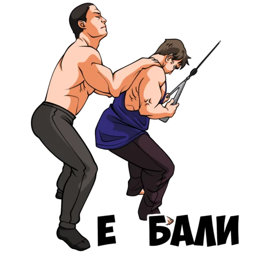  – стикер для Telegram