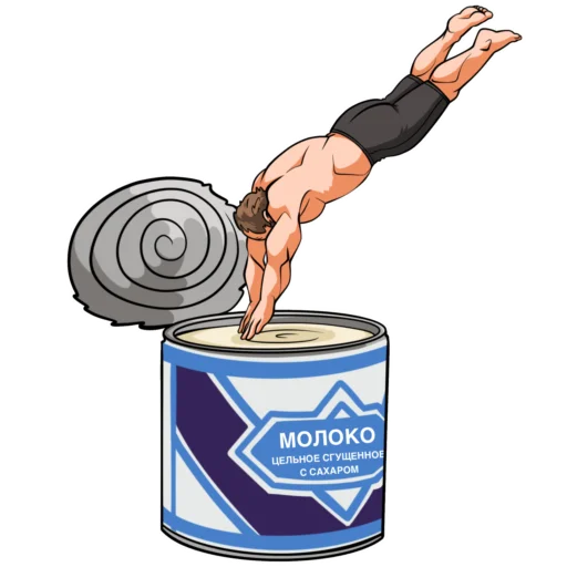  – стикер для Telegram