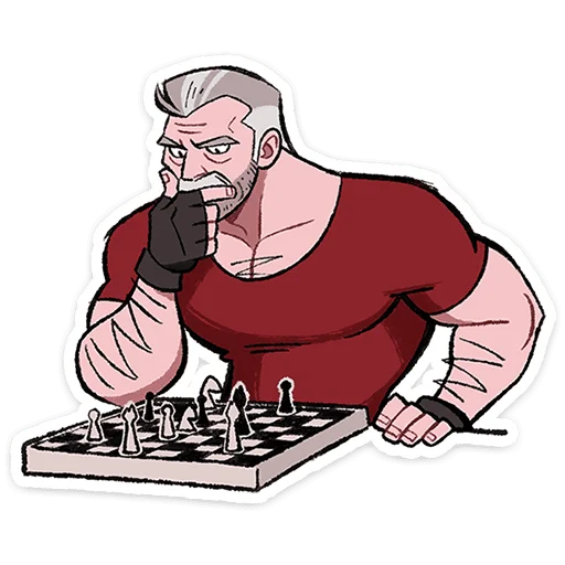  – стикер для Telegram