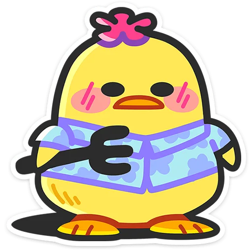  – стикер для Telegram