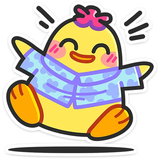  – стикер для Telegram