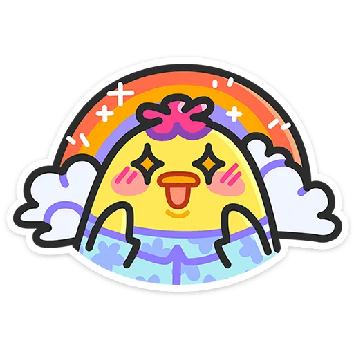  – стикер для Telegram