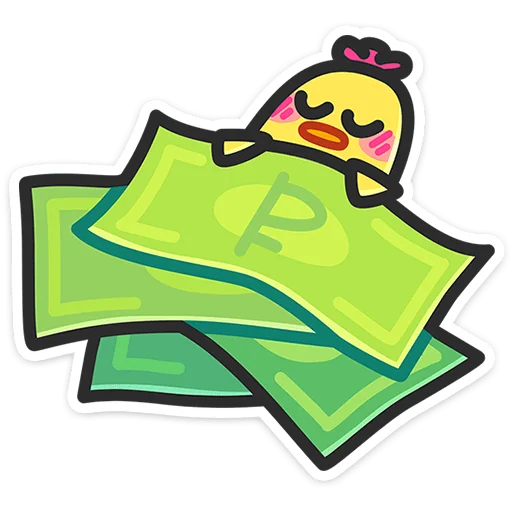  – стикер для Telegram